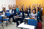 Início das aulas do Curso de Educação Física